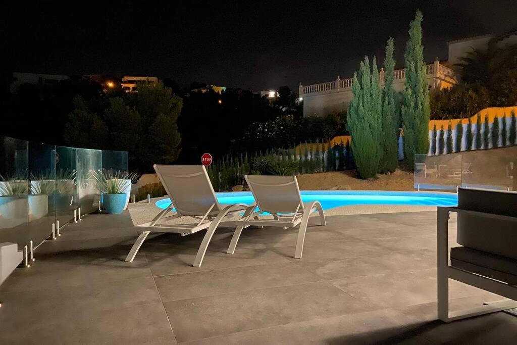 Precioso Apartamento En Una Villa Con Piscina En Cumbre Del Sol Moraira Benitachell Exterior photo