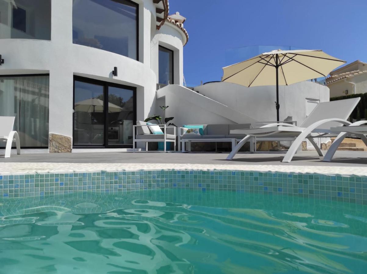 Precioso Apartamento En Una Villa Con Piscina En Cumbre Del Sol Moraira Benitachell Exterior photo